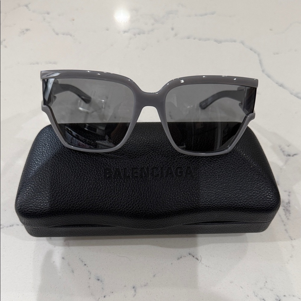 Balenciaga Charcoal Women's Sunglasses